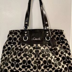 Coach Ashley Signature Tote Model